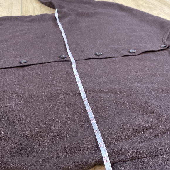 Anthro‎ Wooden Ships Knit Linen Button Front Tunic Lagenlook Forest Minimalist - Picture 12 of 13